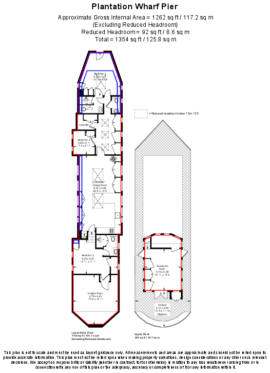 St Marys Wandsworth Pier, Battersea, SW11 floorplan