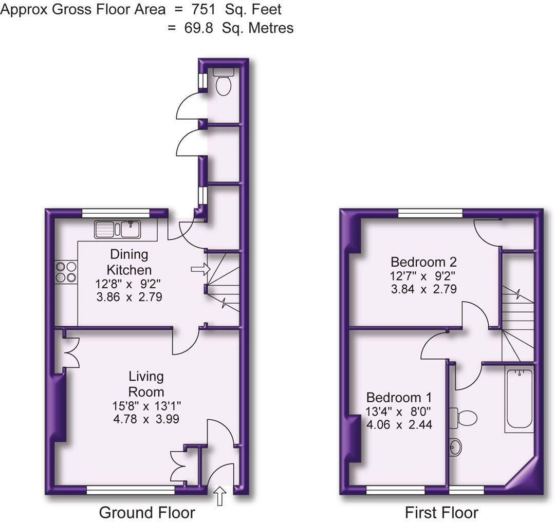 Lock Road, Altrincham floorplan