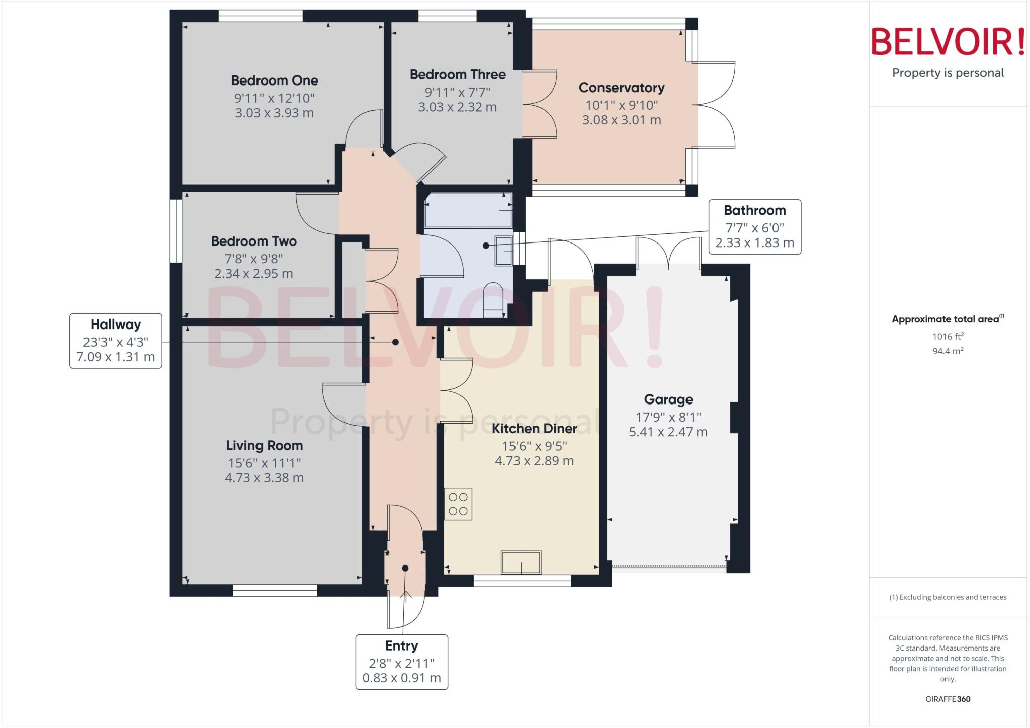 New Church Close, Wellington, Telford, TF1 floorplan