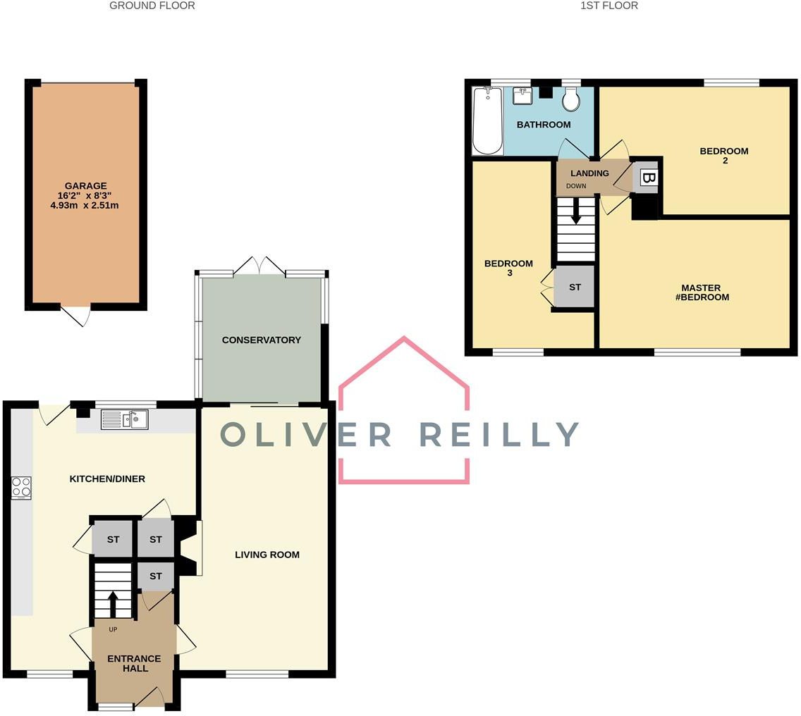 Dale Crescent, Fernwood, Newark floorplan