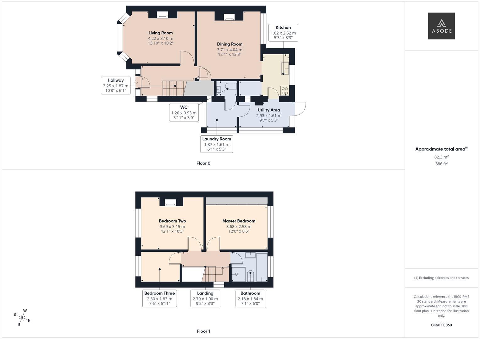 Westlands Road, Uttoxeter floorplan