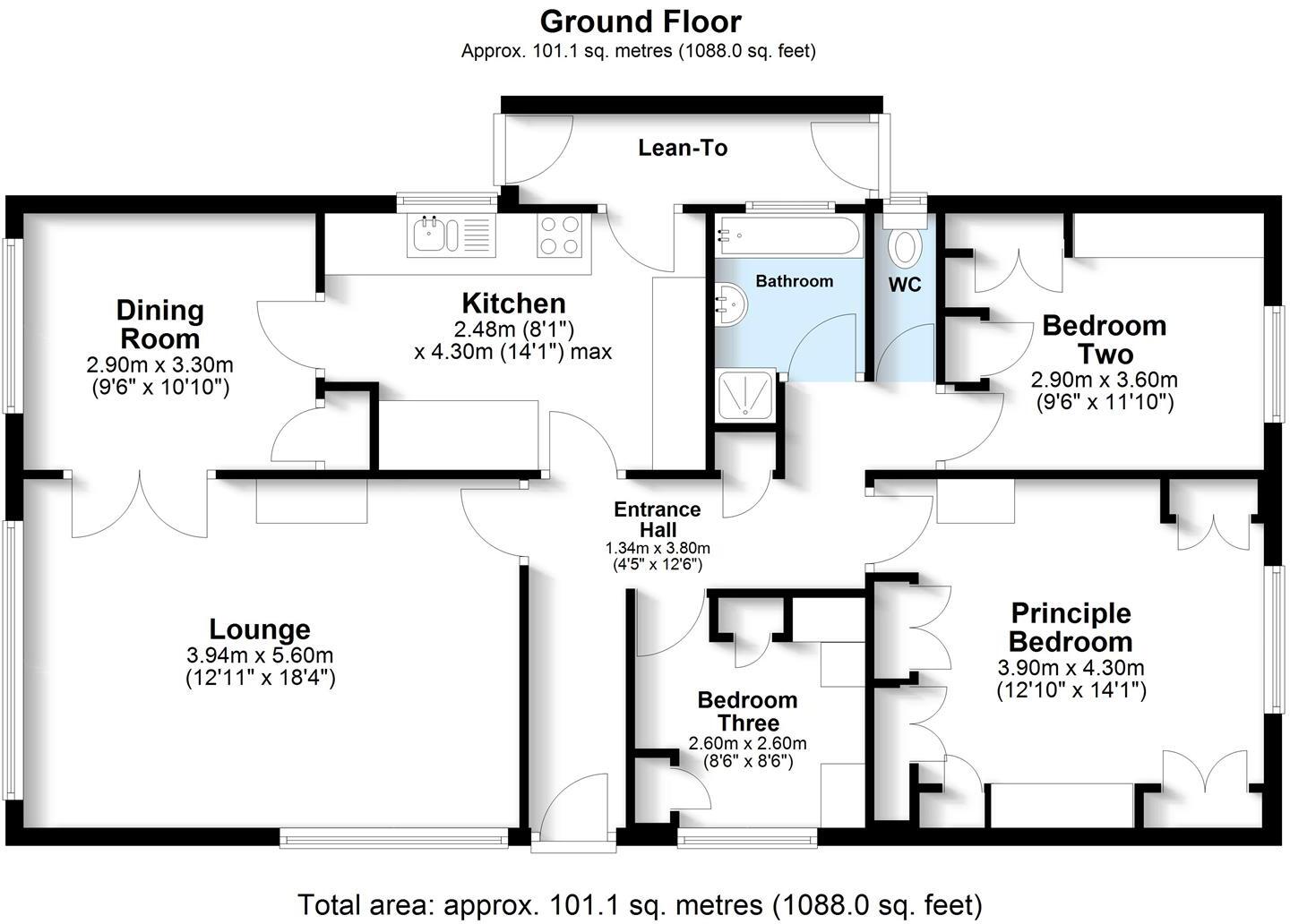 Staple Hall Road, Bletchley, Milton Keynes floorplan