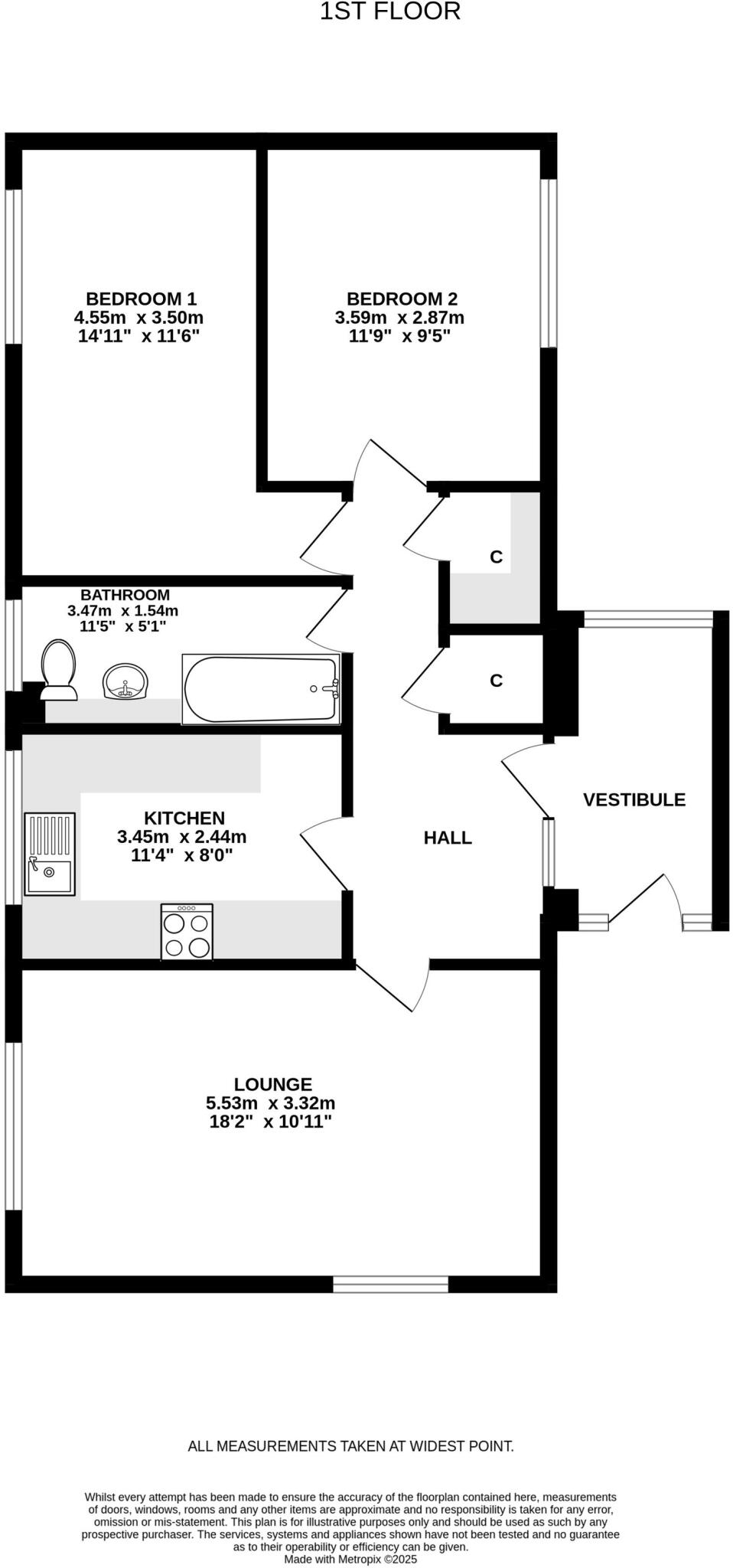85 Martin Avenue, Irvine, KA12 9NT floorplan