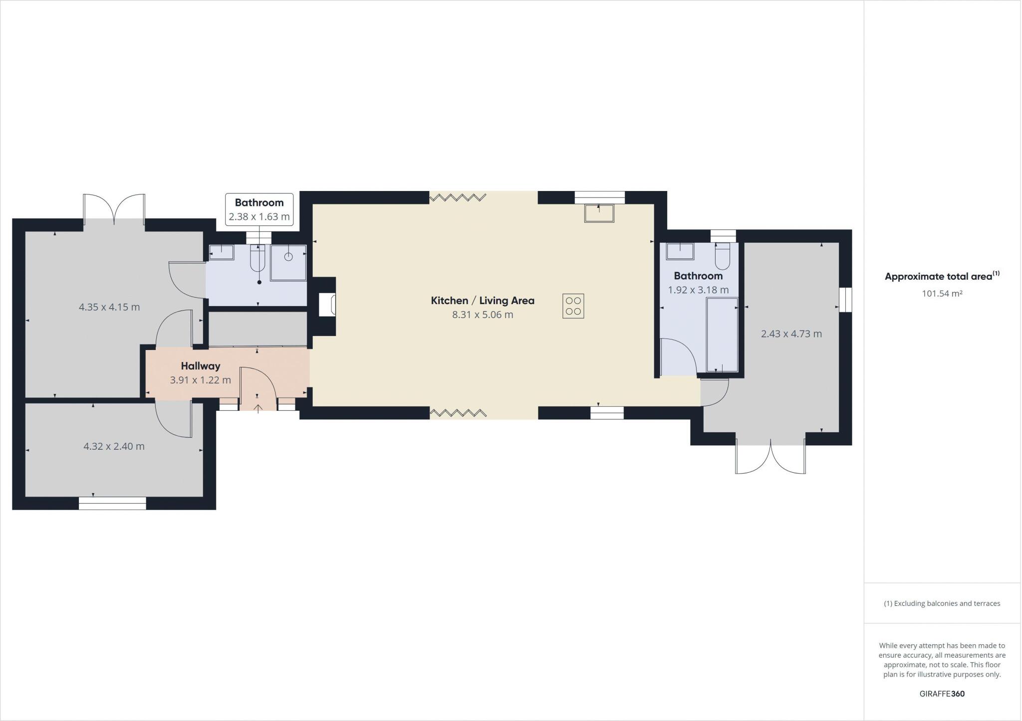 Woodmansterne Street, Banstead floorplan