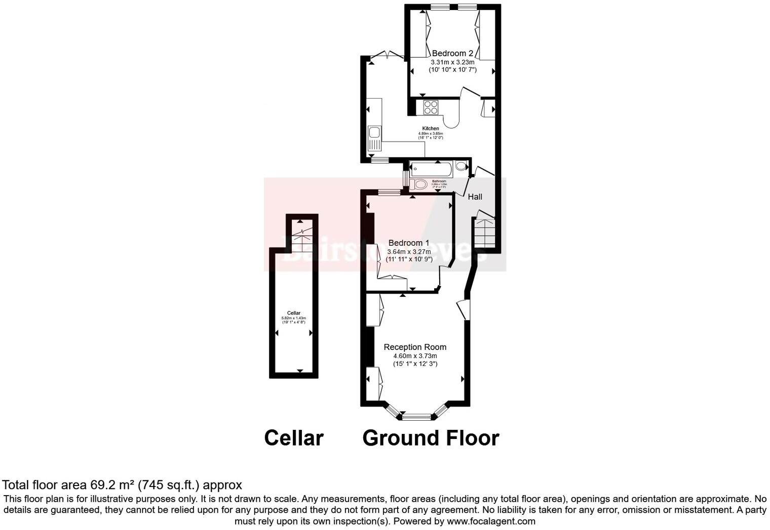 Kathleen Road, London, SW11 floorplan