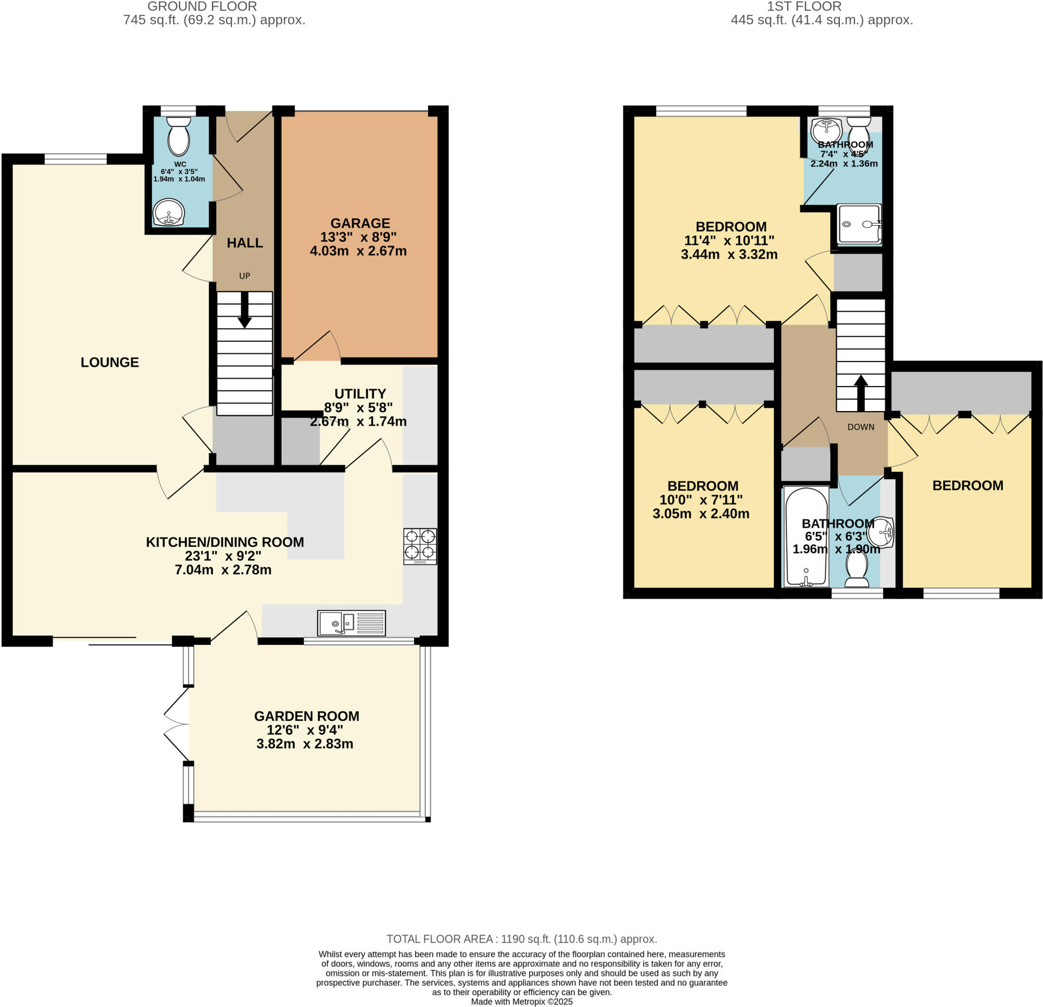 Aviemore Road, Balby DN4 floorplan
