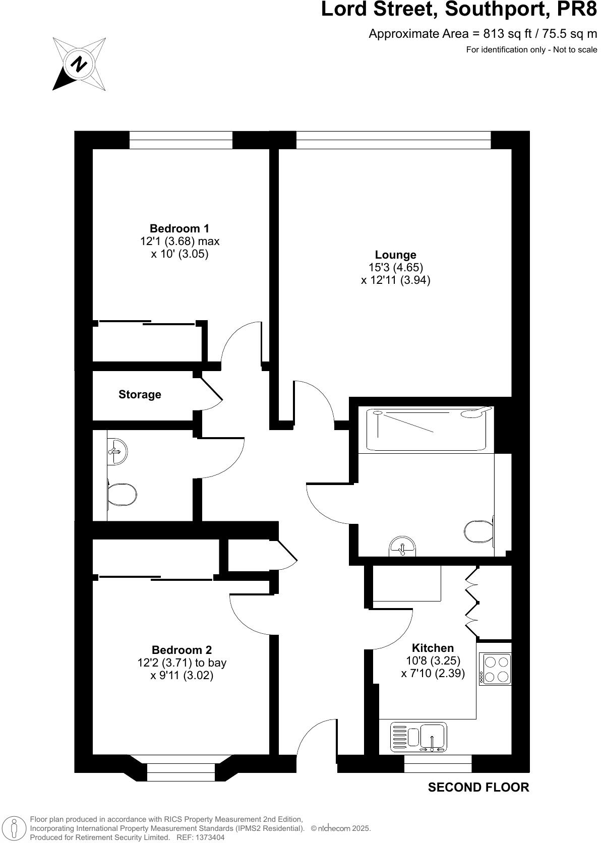 Lord Street, Southport, PR8 floorplan