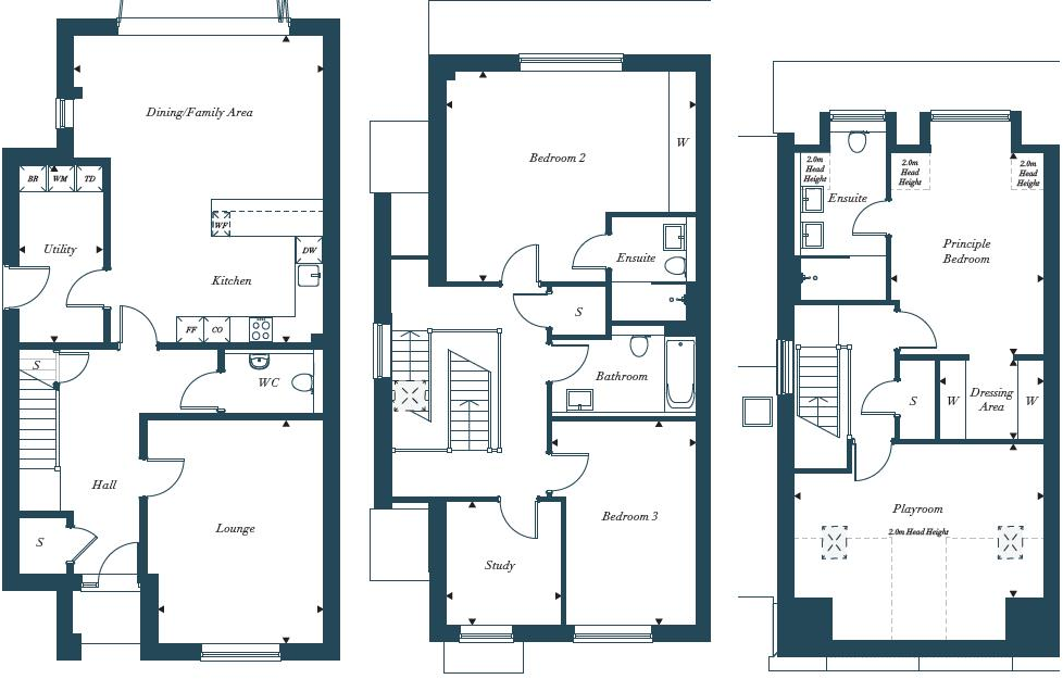 Plot 6, Ridgemount Gardens, off The Ridgeway, Enfield floorplan