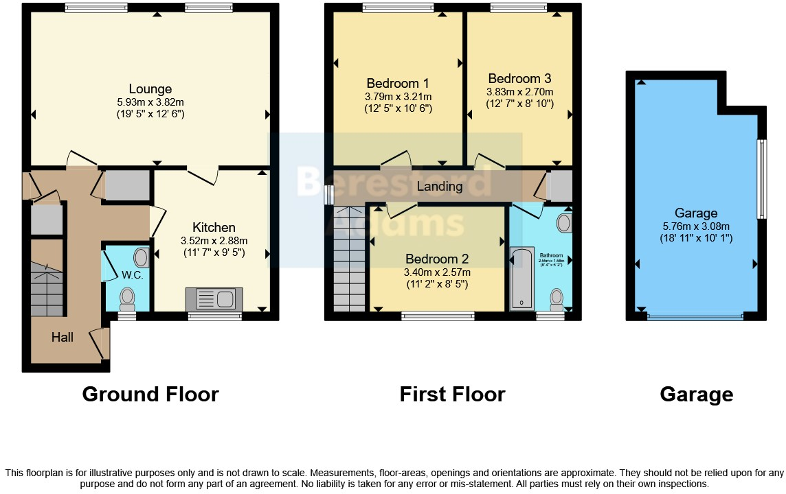 119, Fairways, Llandudno, Conwy, LL30 floorplan