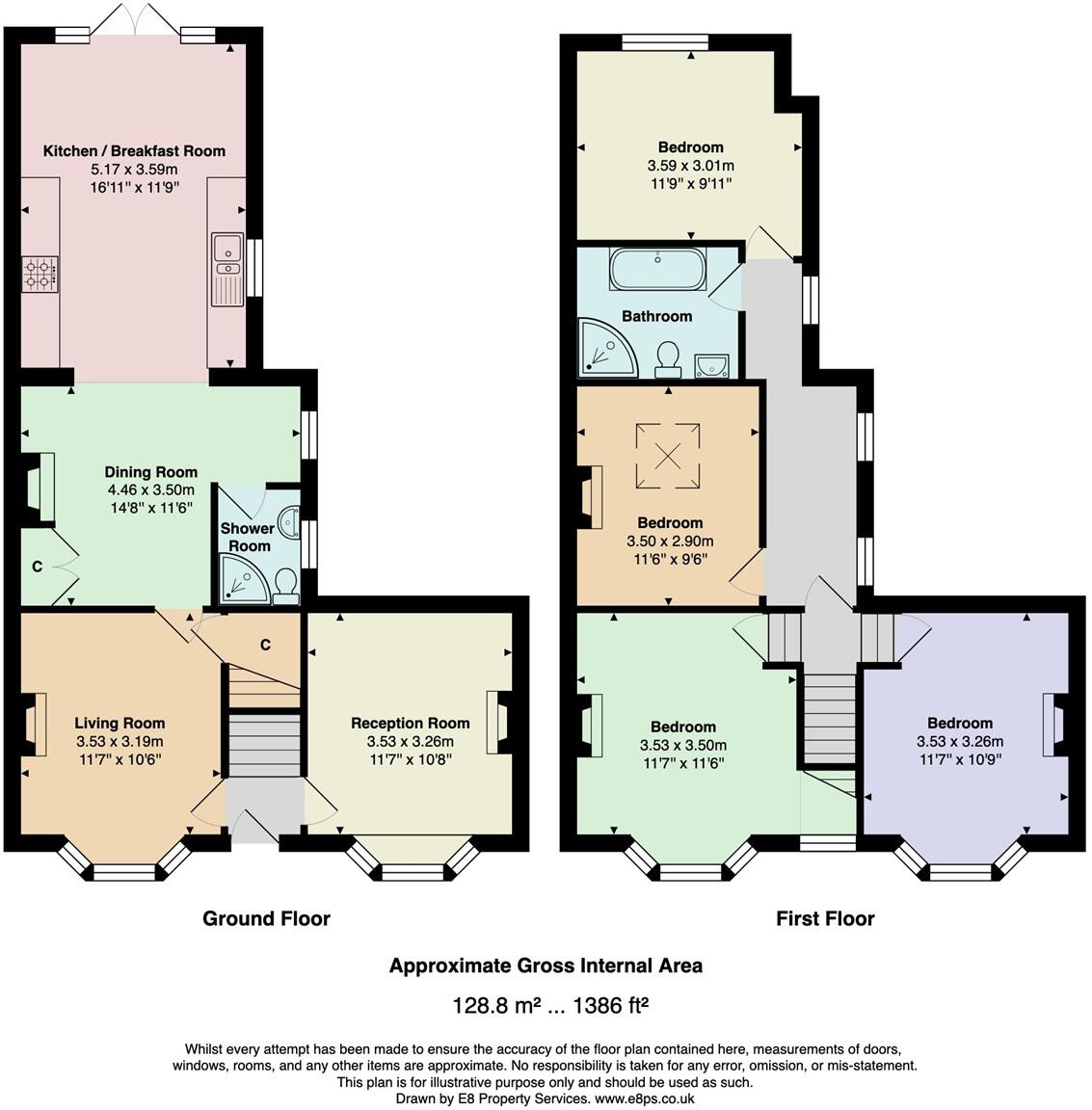 Bedford Street, Iffley Fields floorplan