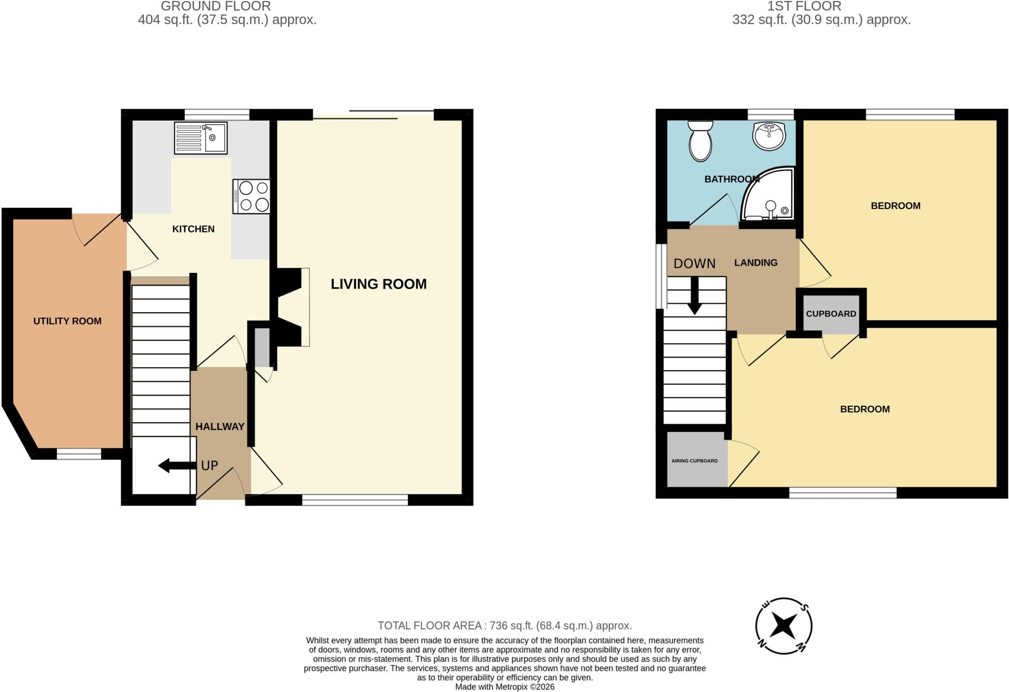 Eleanor Close, Twerton, BA2 floorplan