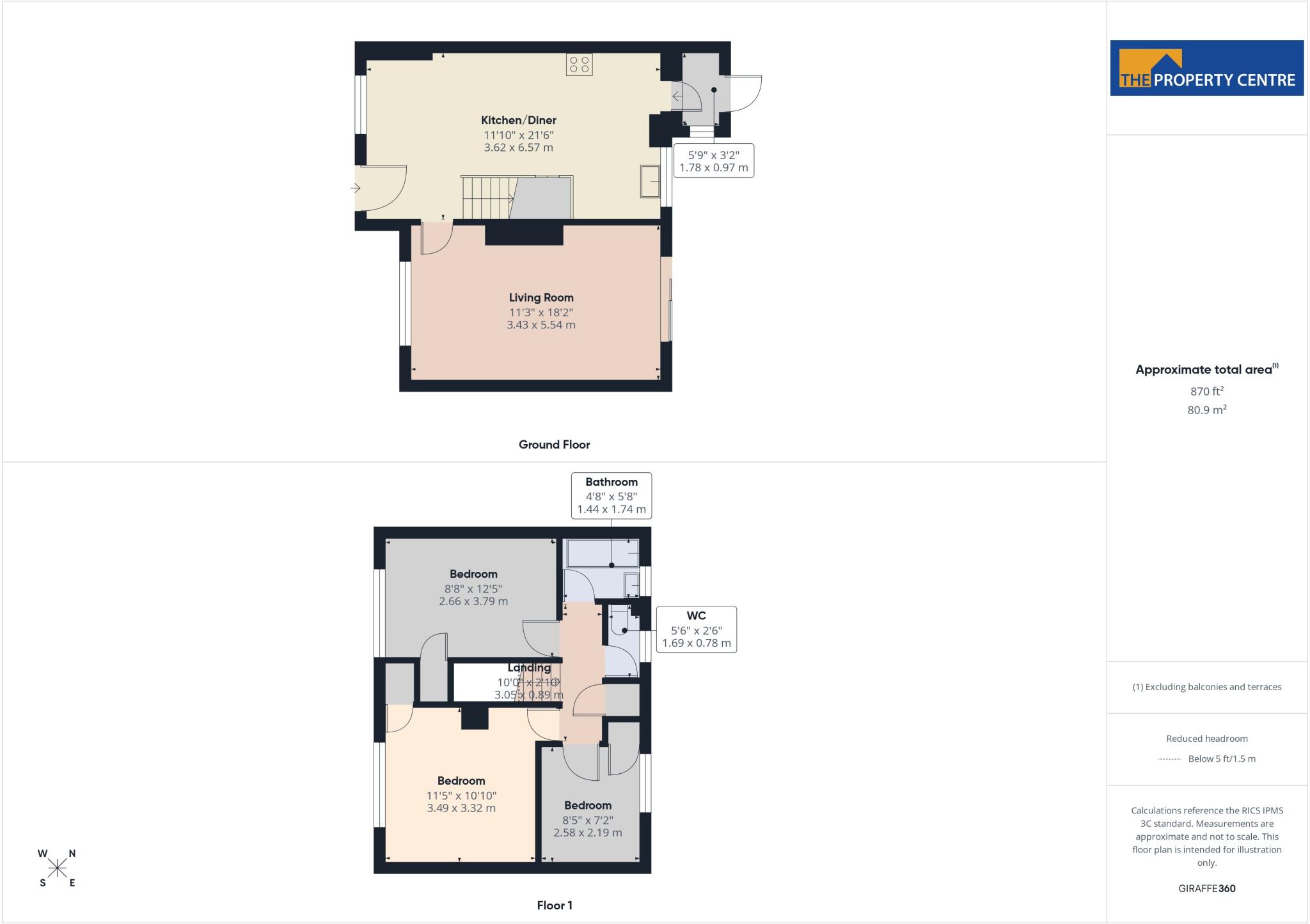Rea Way, Worcester, Worcestershire, WR2 floorplan