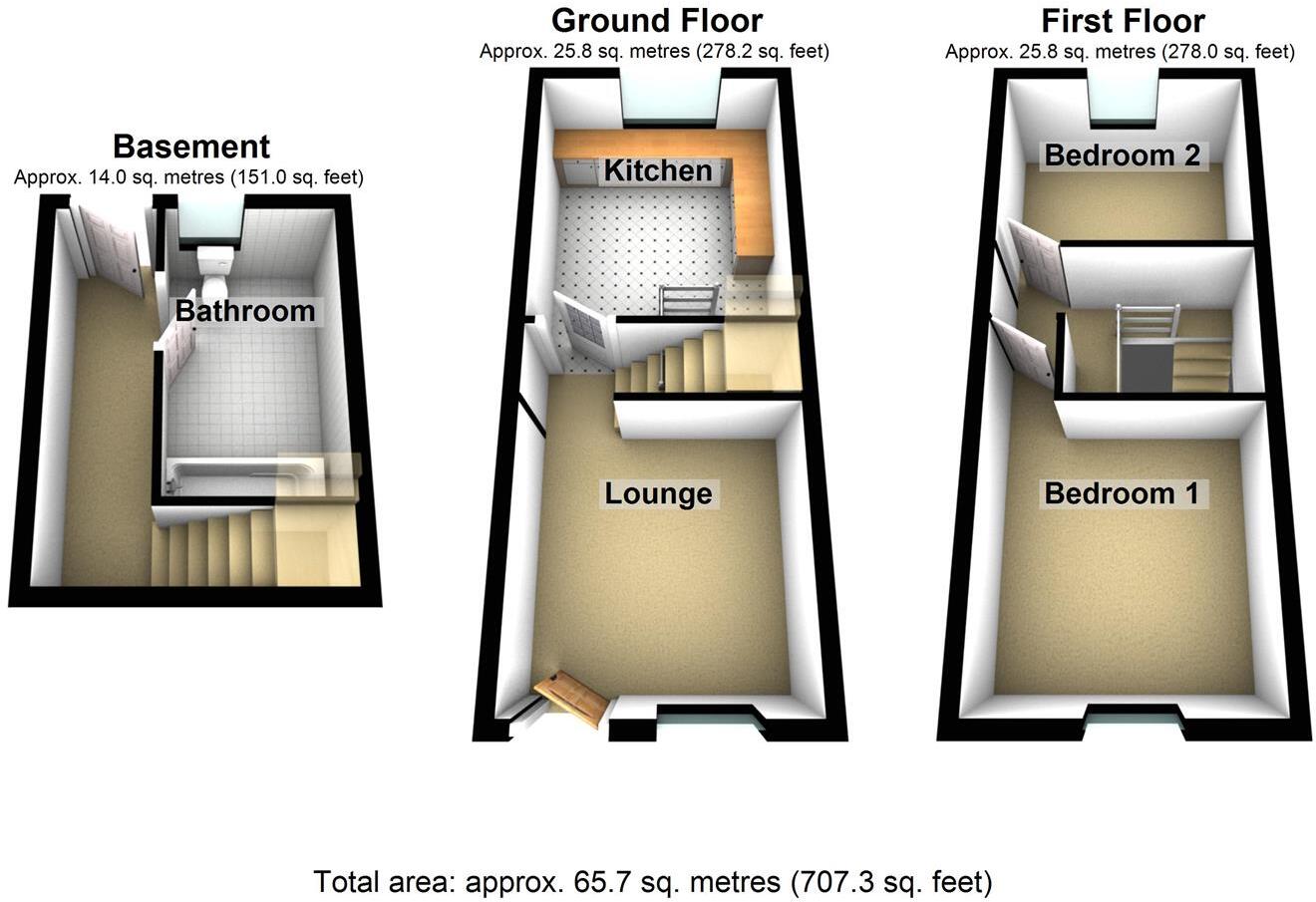 School Lane, Ponciau, Wrexham floorplan