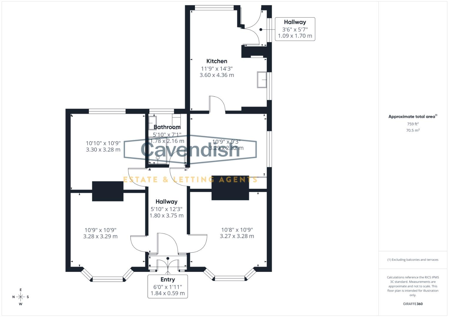 Wern Fechan, Ruthin floorplan