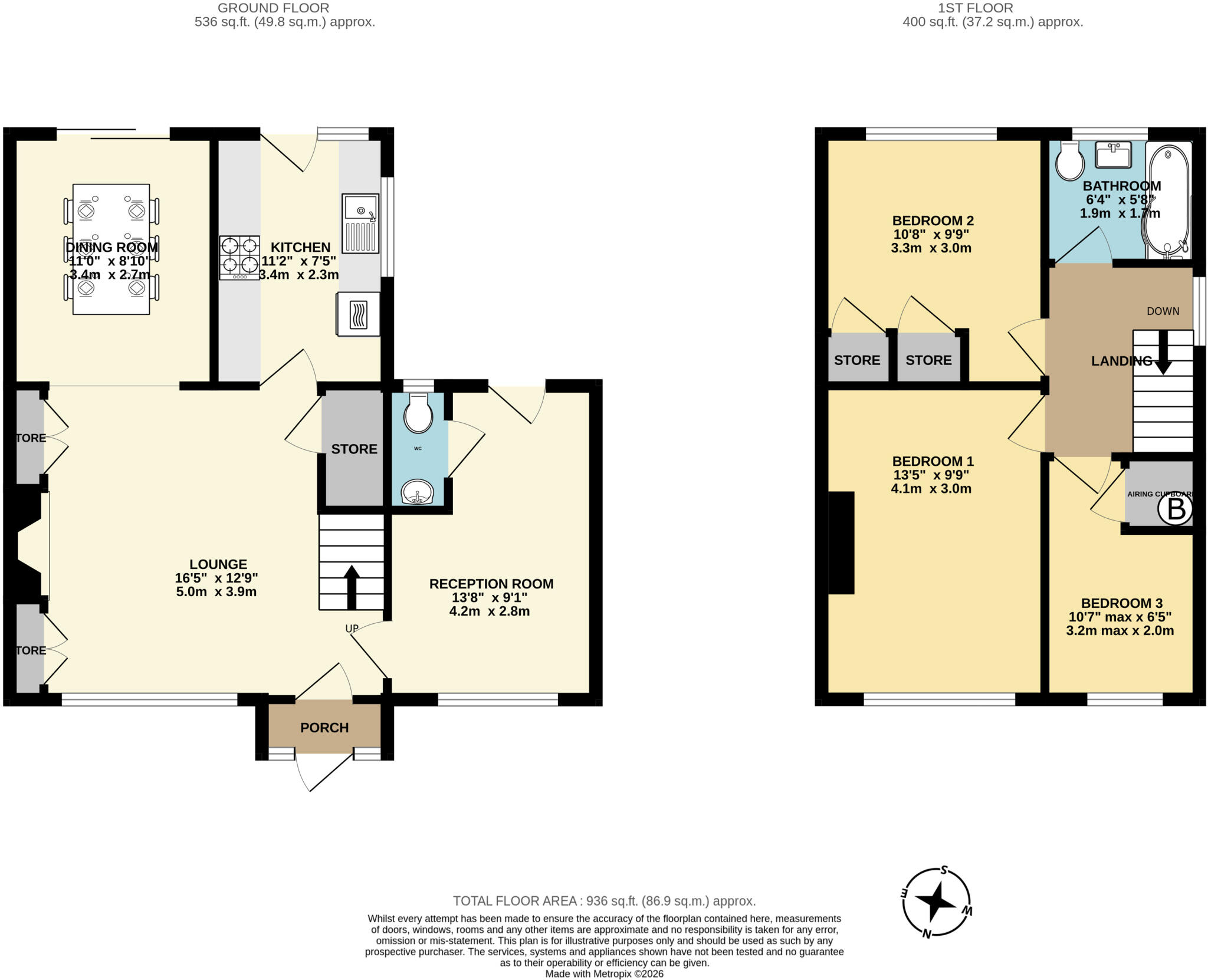 Dolgellau Avenue, Ton-teg, CF38 floorplan