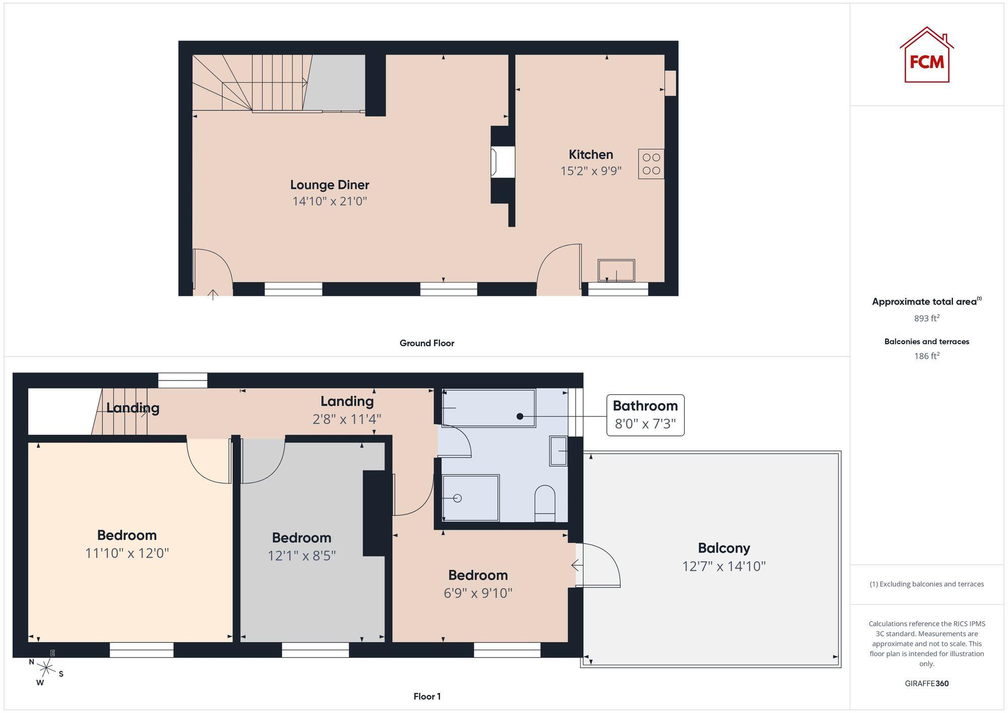 Main Street, Great Broughton, CA13 floorplan