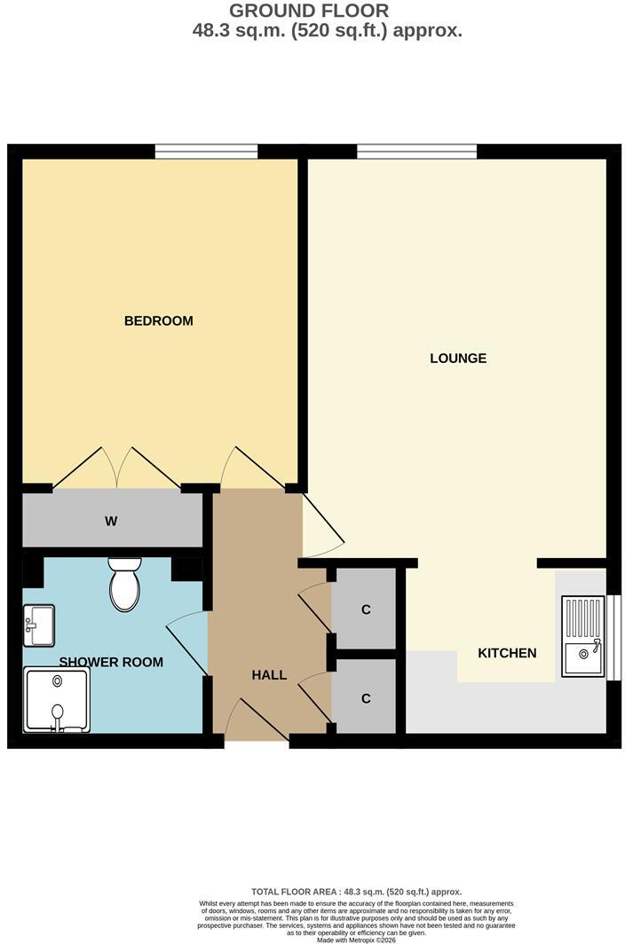 Andorra Court, Widmore Road, Bromley floorplan
