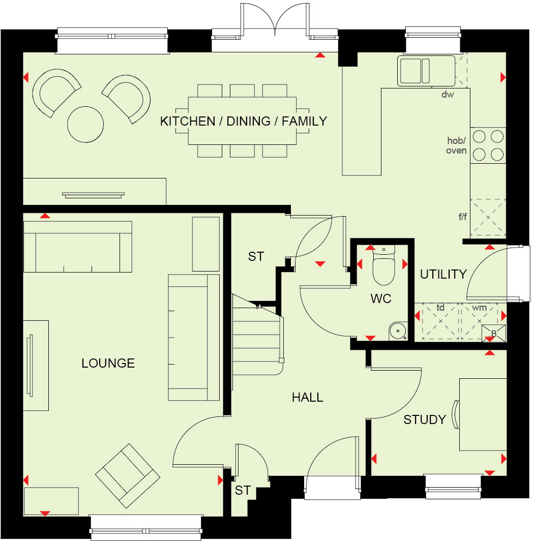 Bryn Coedlan,
Pentrebane Drive,
St. Fagans,
Cardiff,
CF5 floorplan