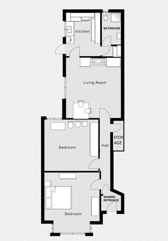 Westcliff on Sea floorplan