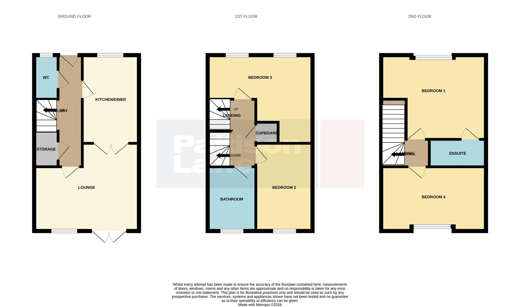 Yaffle Crescent, Desborough, Kettering floorplan