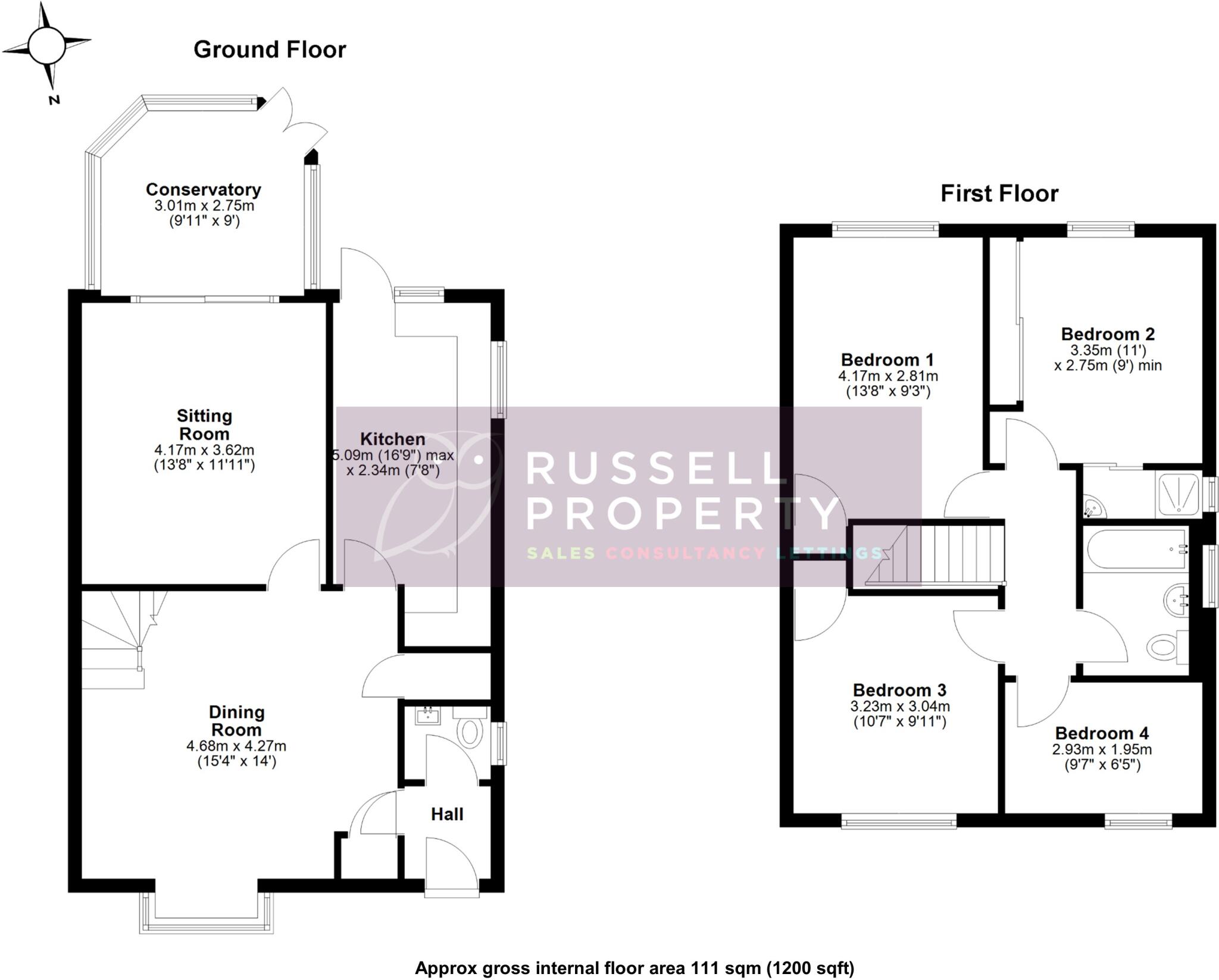Mayfield Park, Bishop's Stortford, Hertfordshire, CM23 floorplan