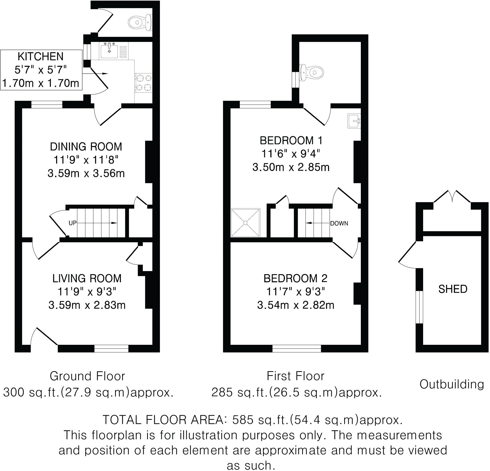 George Street, Berkhamsted, HP4 floorplan