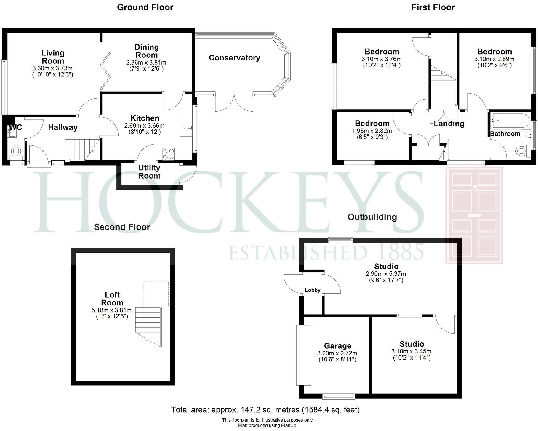 Elm Close, Witchford, CB6 floorplan