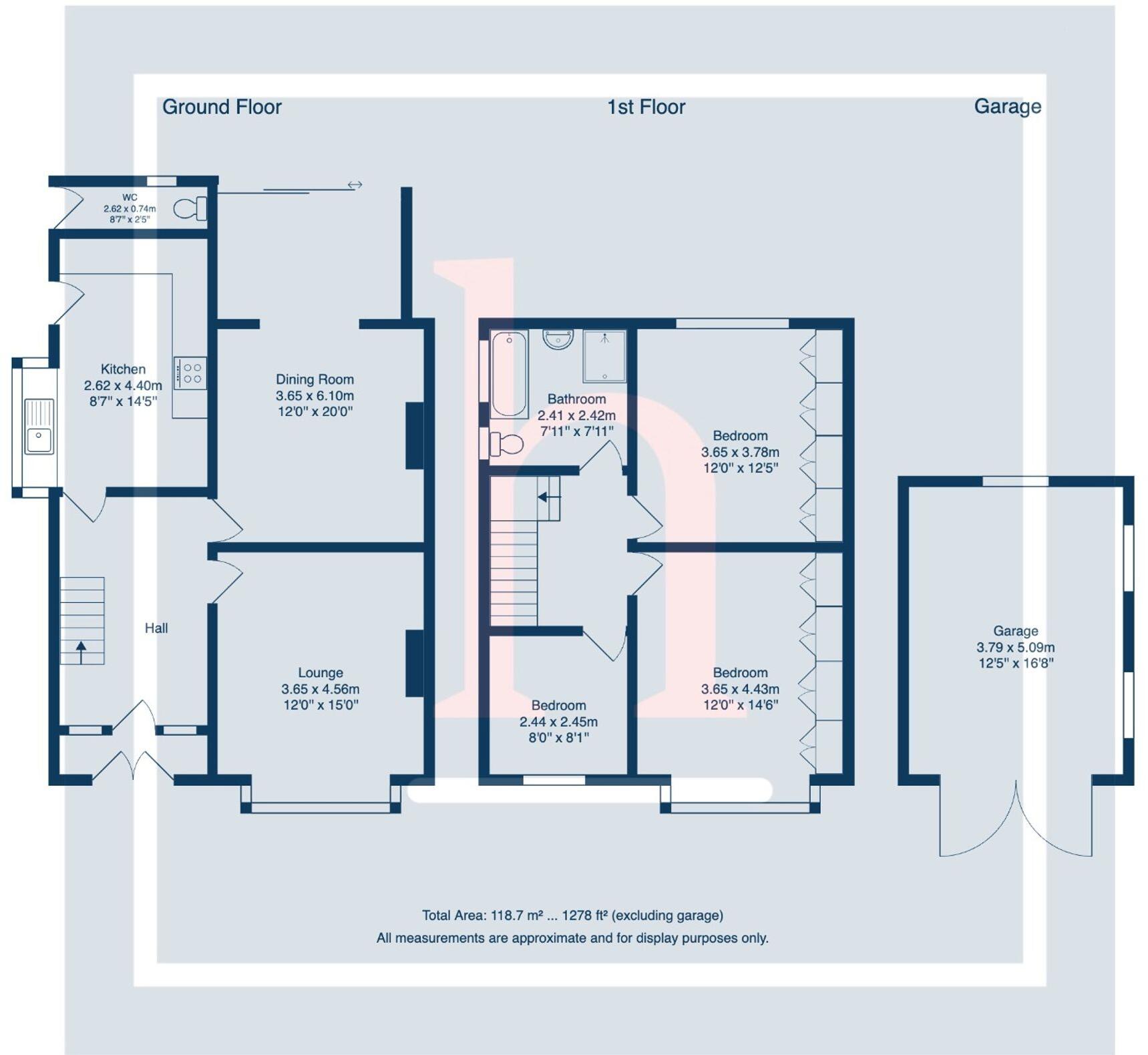 Grasmere Road, Neston, CH64 floorplan
