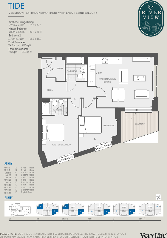 Foundry House, Elmsleigh Road, Staines-upon-thames, Surrey floorplan