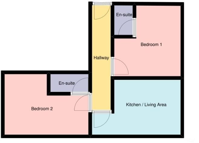 Bedford Apartments, 19 Amity Place, Plymouth floorplan