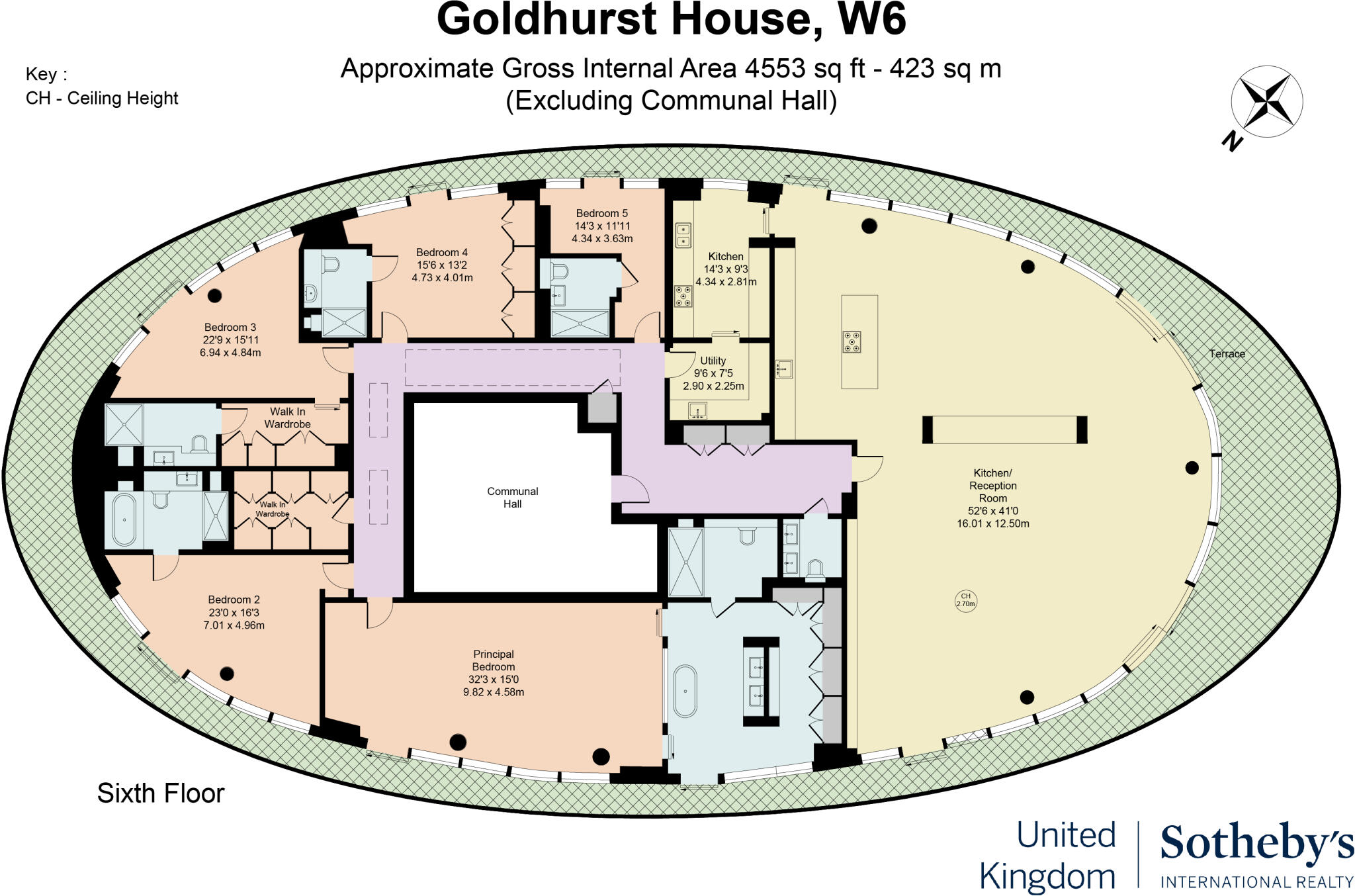 Goldhurst House, Parr's Way, Fulham Reach, London, W6 floorplan