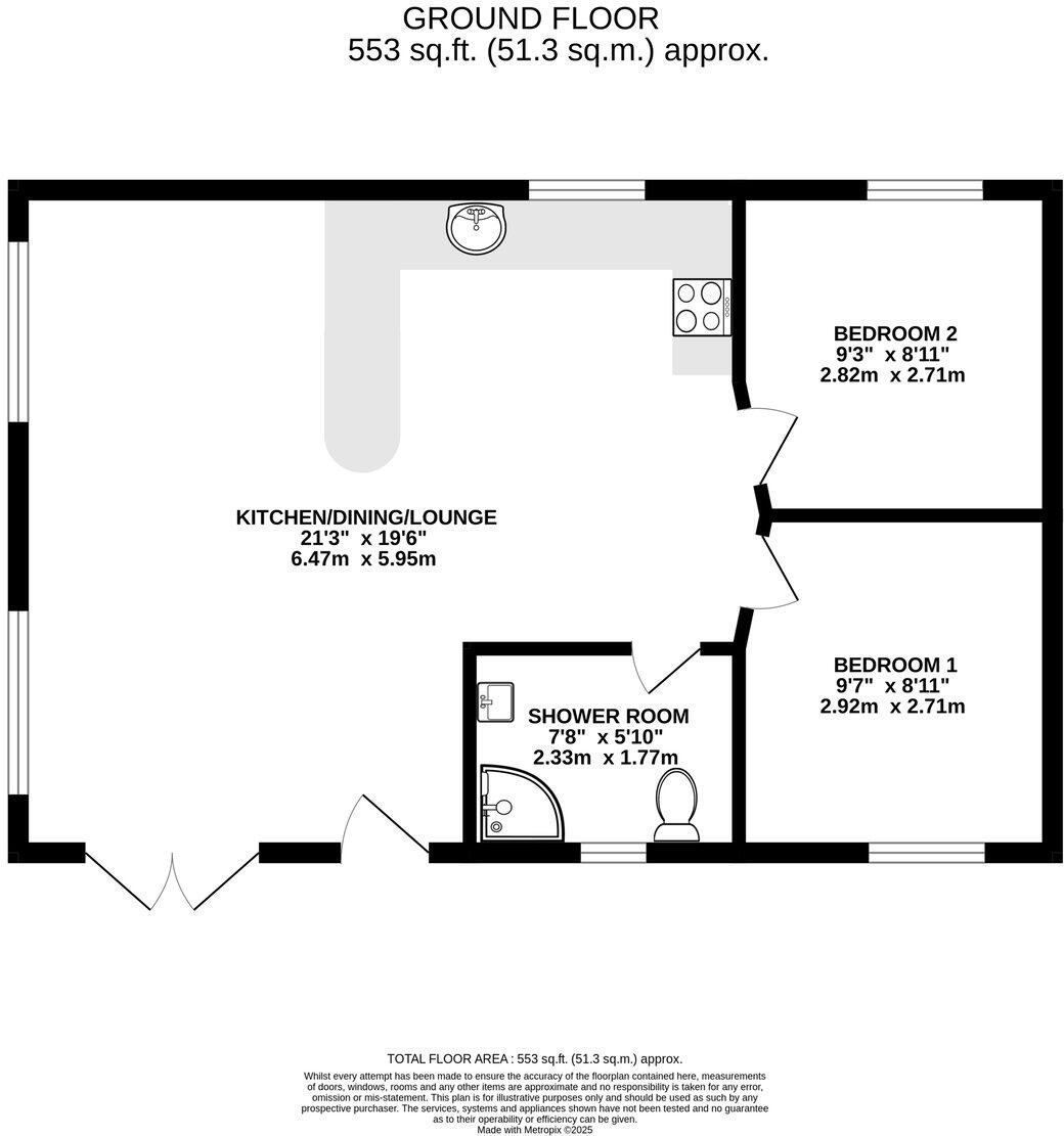 Bedford Bank, Welney, Wisbech, PE14 floorplan