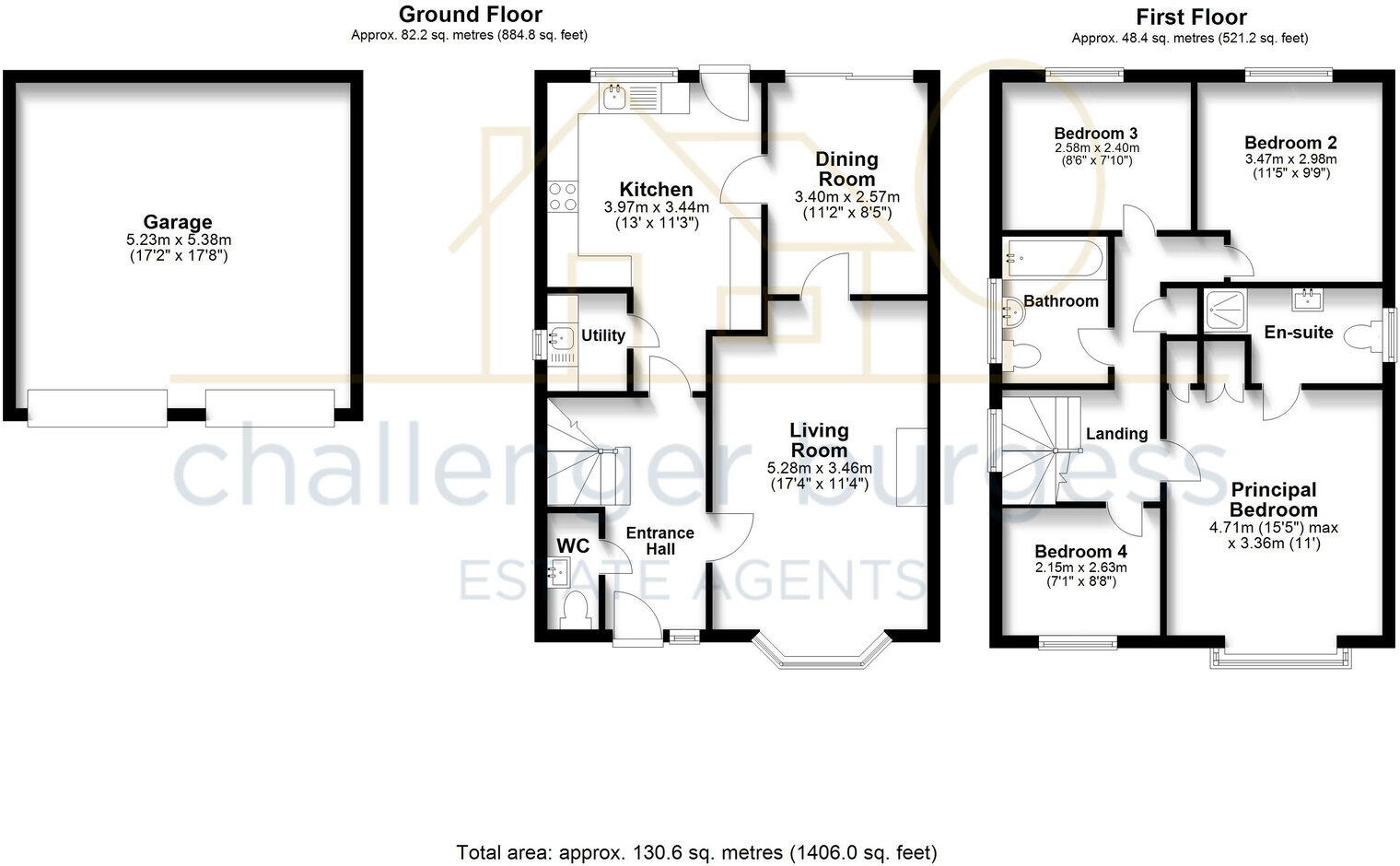 Nightingale Rise, Portishead, Bristol, BS20 8LN floorplan