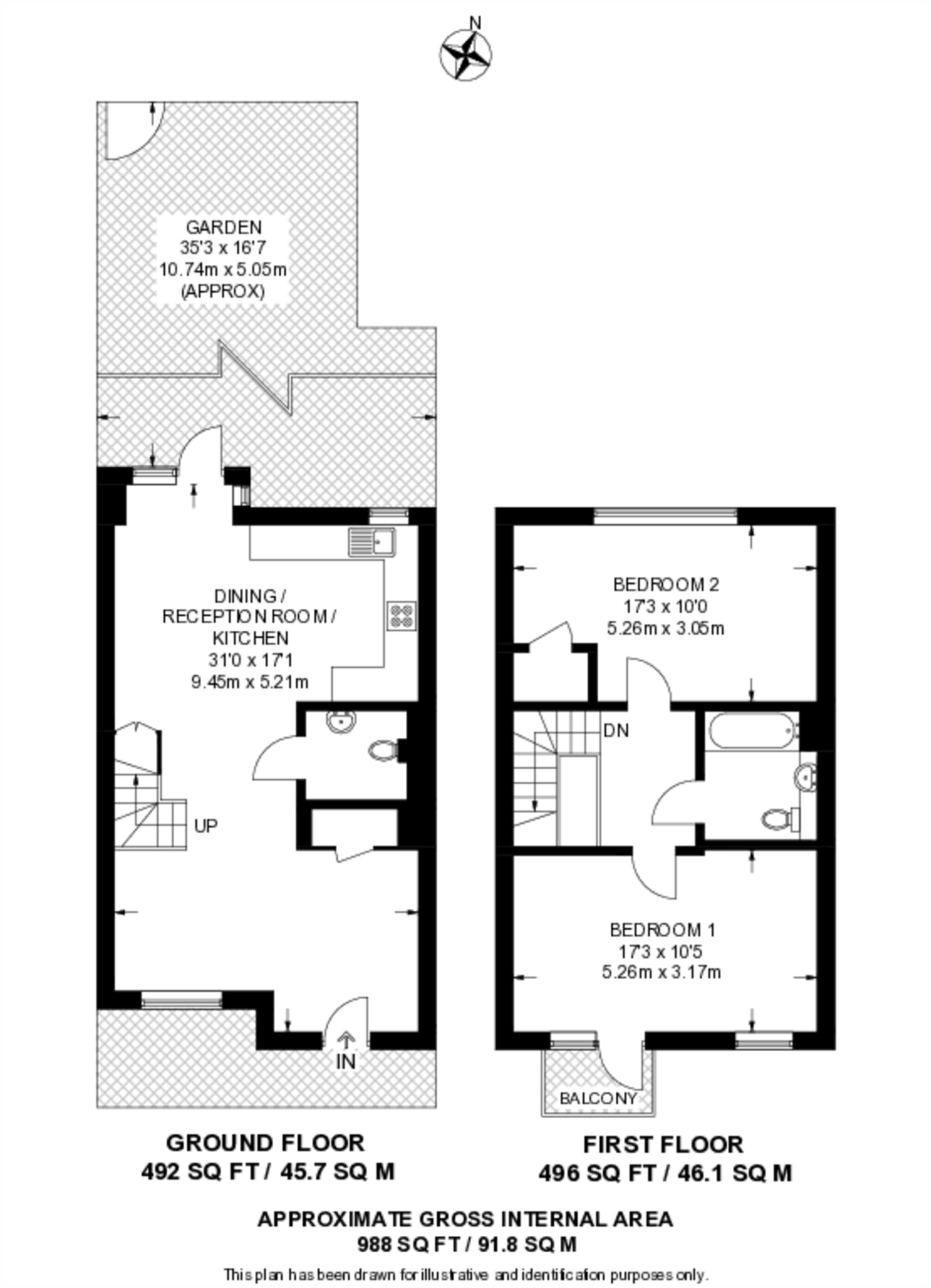 Cairns Avenue, Streatham Vale, London, SW16 floorplan