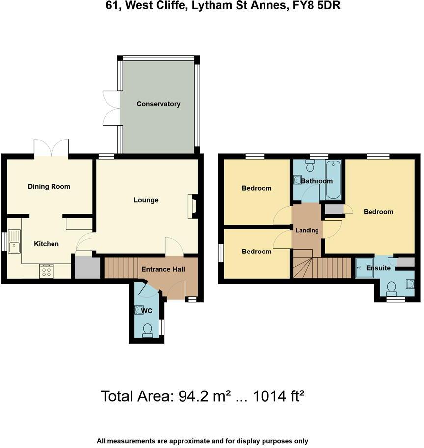 West Cliffe, Lytham floorplan