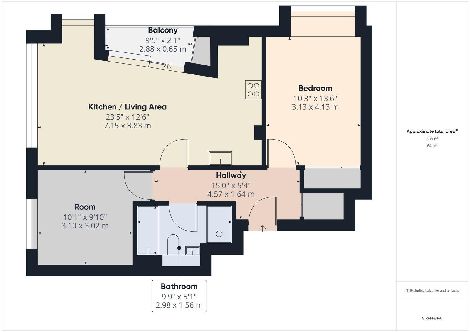 The Perspective Building, Westminster Bridge Road, London, SE1 7XA floorplan