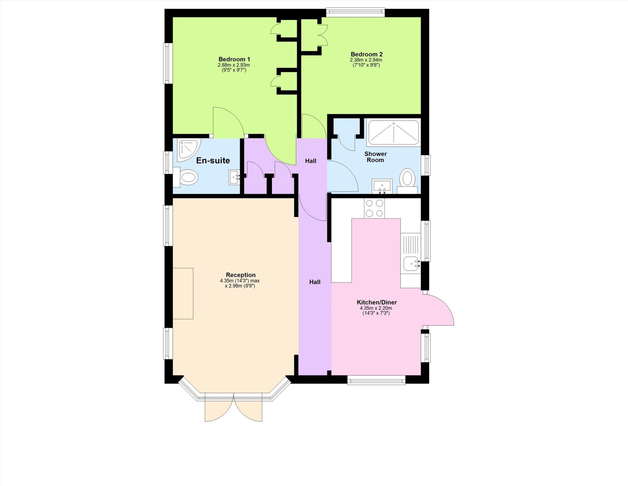 Ocean Drive, Moneyclose Lane, Heysham floorplan