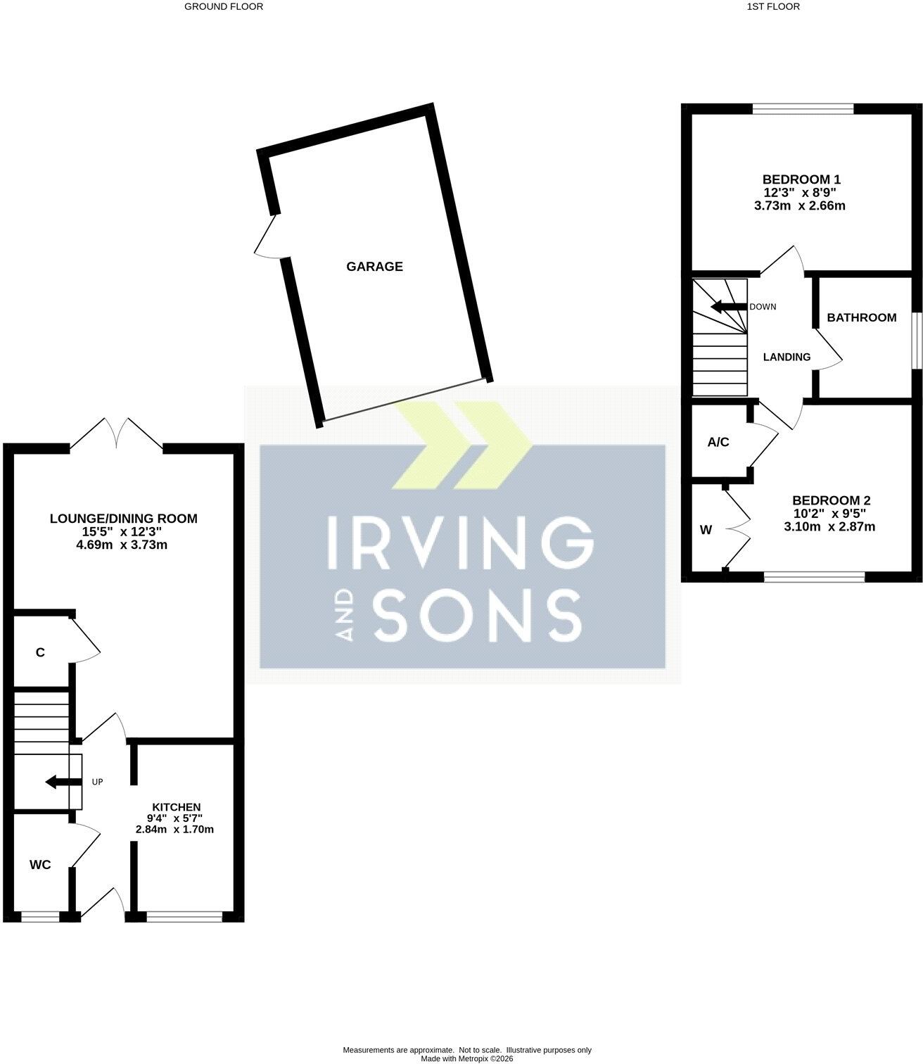 Liederbach Drive, Verwood, Dorset, BH31 floorplan
