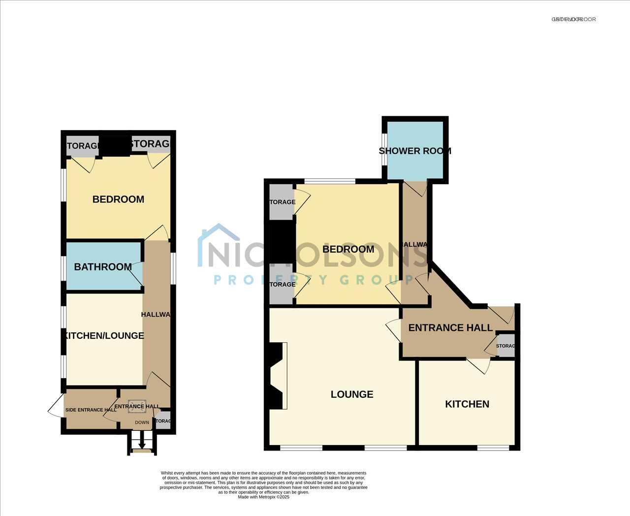 The Crescent, Filey floorplan