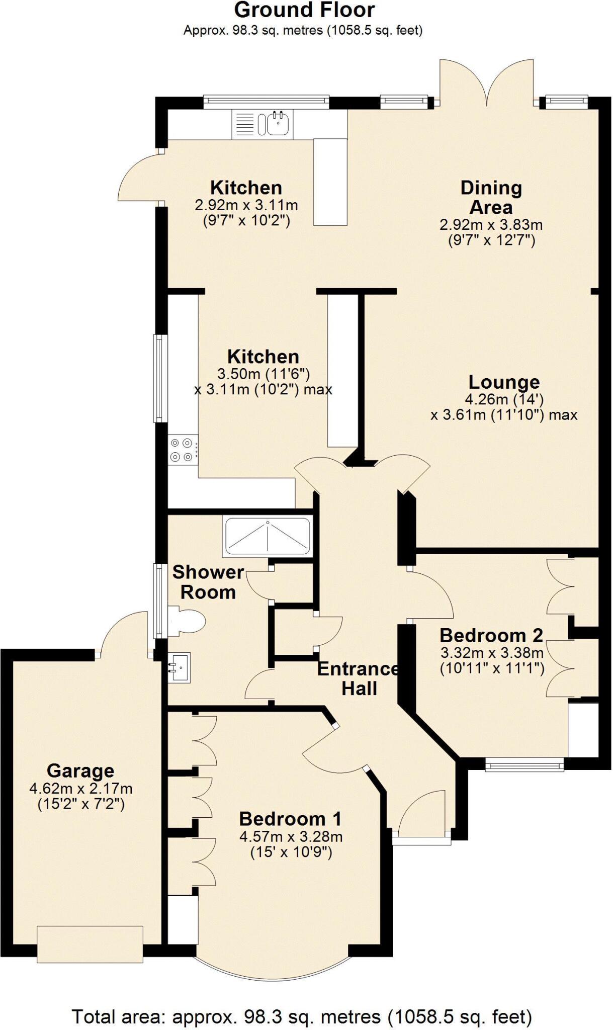 Maycroft, Pinner floorplan