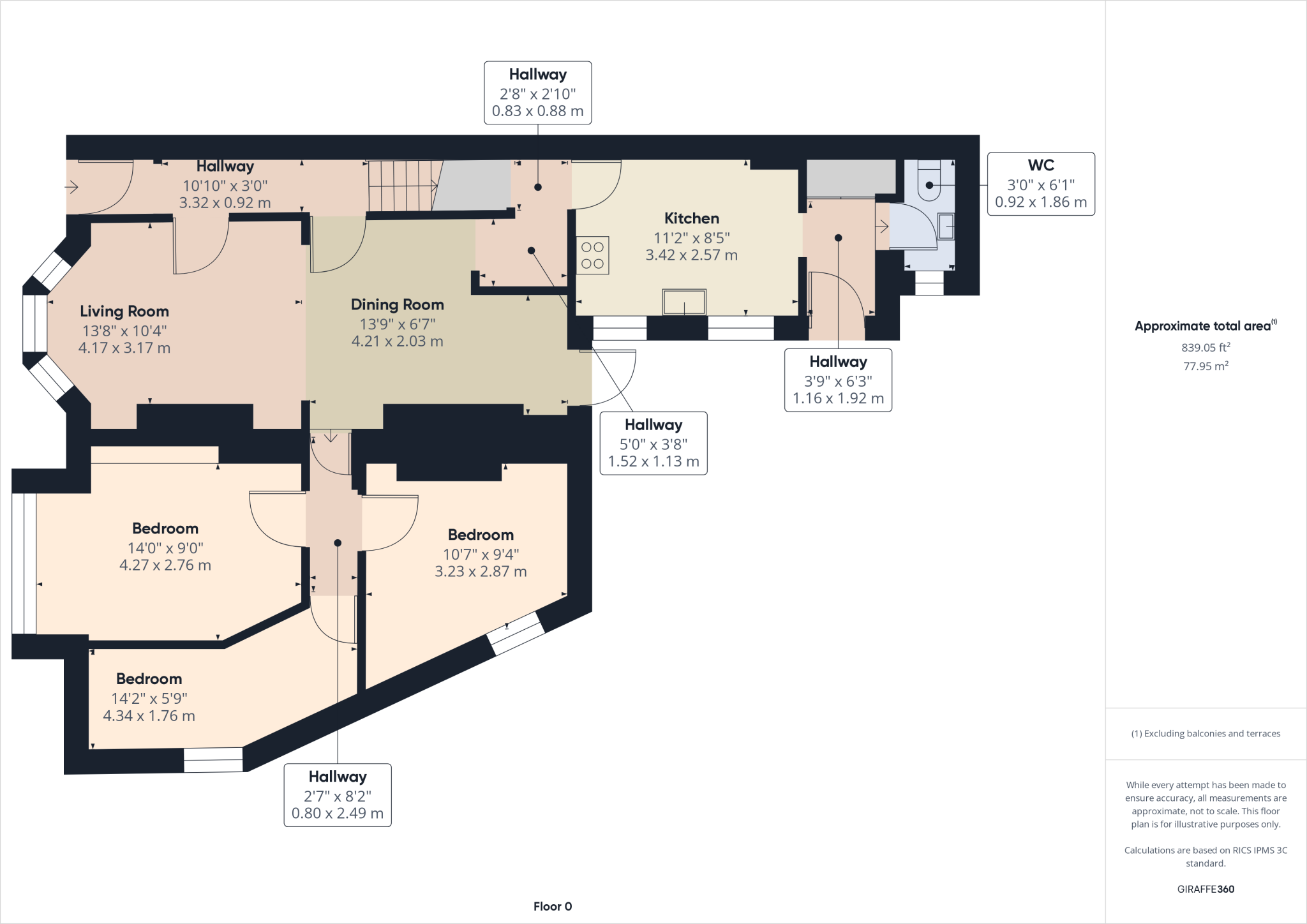 Coulston Road, Lancaster floorplan