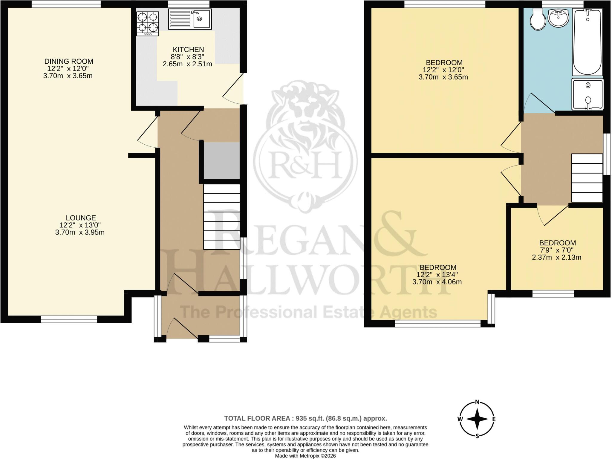 Spencer Road West, Wigan, WN6 7HP floorplan