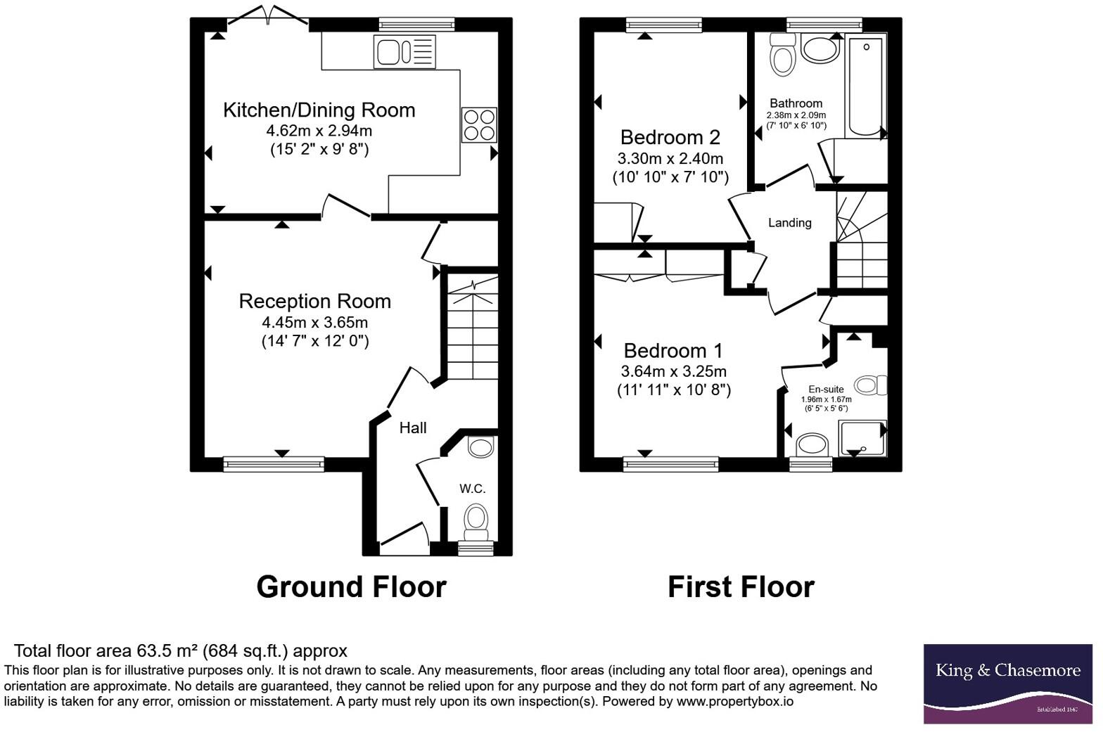 Emerald Road, Crawley, West Sussex, RH10 floorplan
