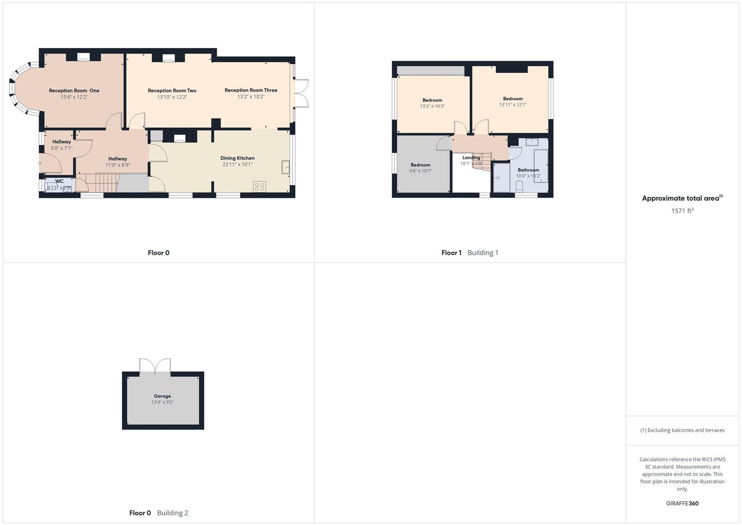 Queens Road, Whitley Bay floorplan