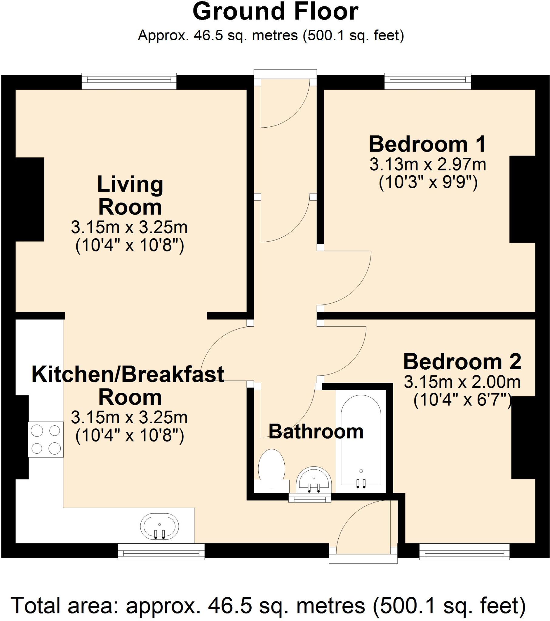 South Street, Exmouth, EX8 floorplan