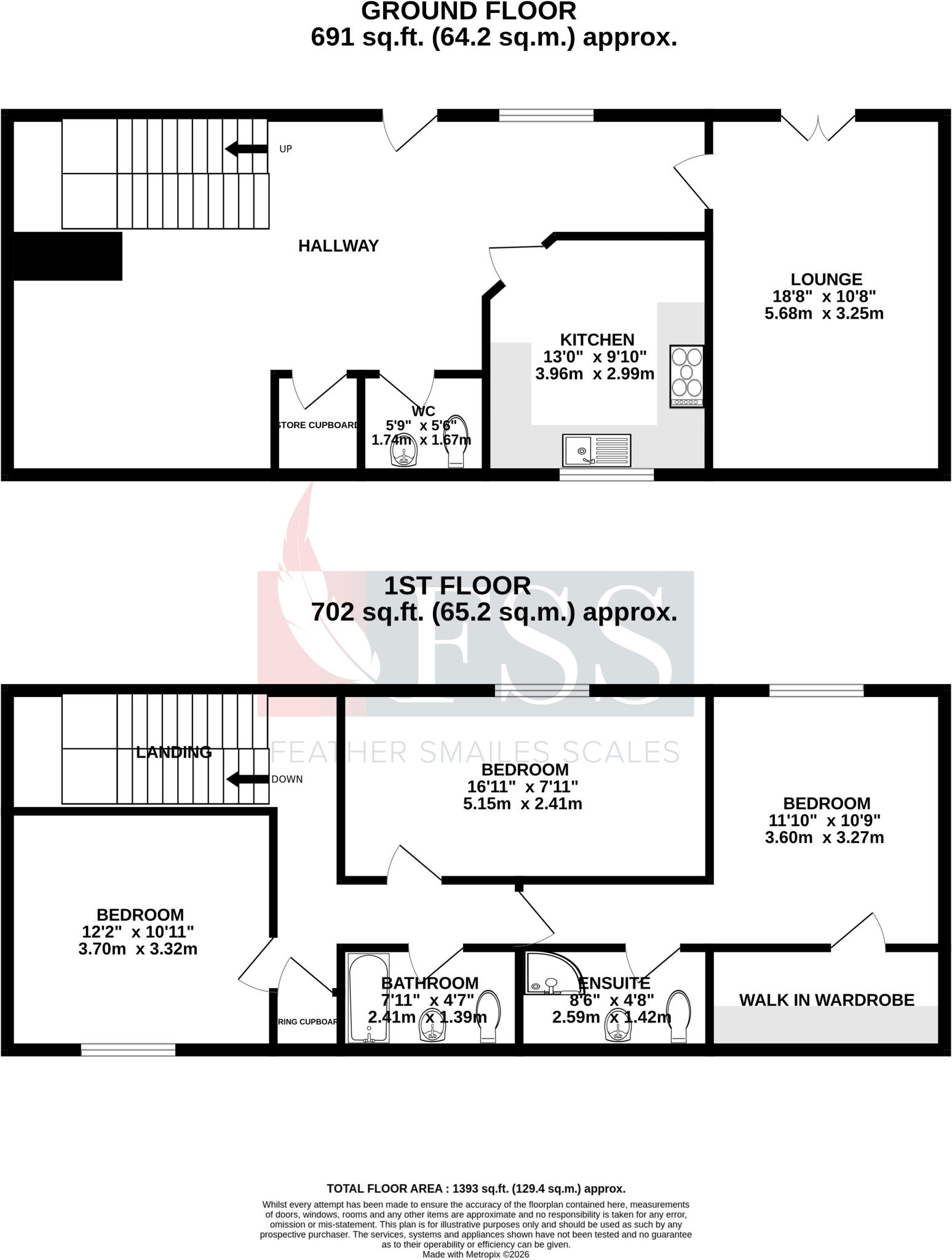 Rossett Holt Close, Harrogate, North Yorkshire, HG2 floorplan