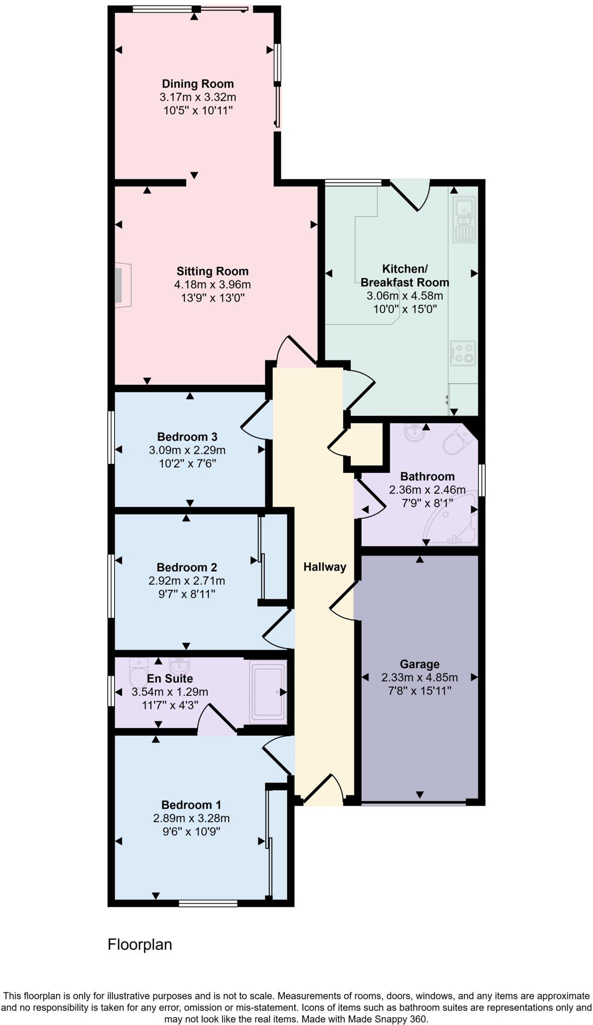 Darbys Corner floorplan