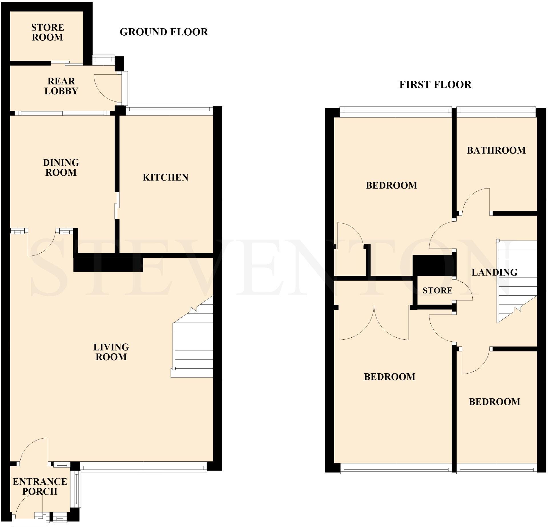 Telford Gardens, Merry Hill, Wolverhampton, WV3 floorplan