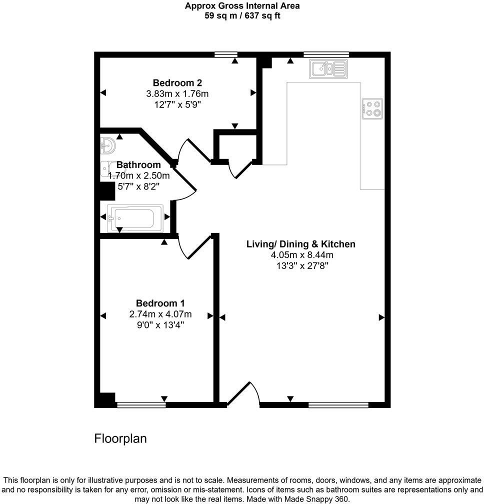 Warner Street, Barrow Upon Soar, Loughborough floorplan