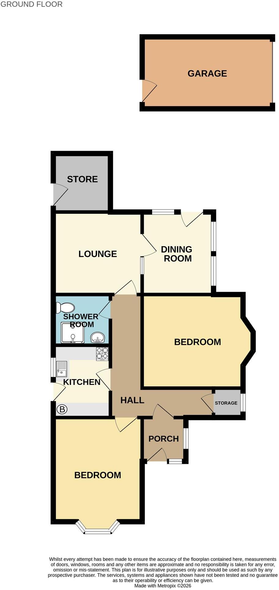 Seaview Road, Brightlingsea floorplan